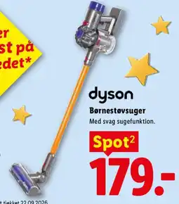 Lidl dyson børnestøvsuger tilbud