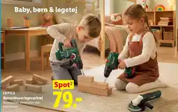 Lidl Lupilu Batteridrevet legeværktøj tilbud