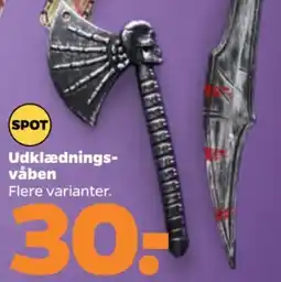 Netto Spot udklædnings-våben tilbud