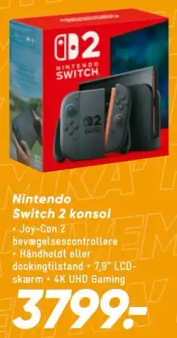 Bilka Nintendo Switch 2 konsol tilbud