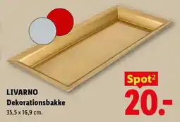 Lidl Livarno Dekorationsbakke tilbud