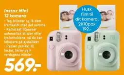 Bilka Instax Mini 12 kamera tilbud