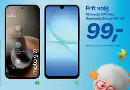Bilka Motorola G77 eller Samsung Galaxy A17 5G tilbud