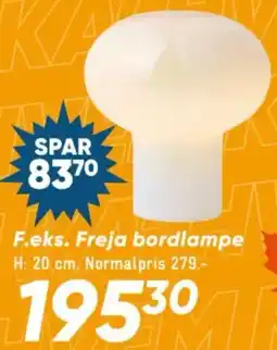 Bilka Freja bordlampe tilbud