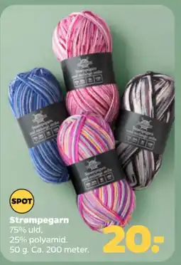 Netto Strømpegarn tilbud