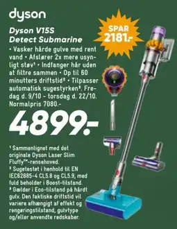Bilka Dyson V15S Detect Submarine tilbud