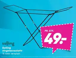 Bilka Salling vingetørrestativ tilbud