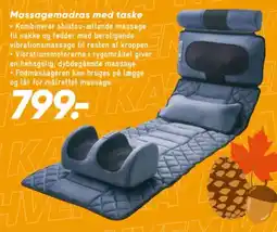 Bilka Massagemadras med taske tilbud