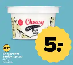 Netto Cheasy skyr vanilje tilbud