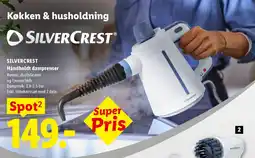 Lidl Silvercrest håndholdt damprenser tilbud