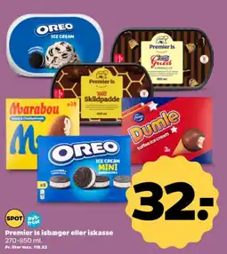 Netto Premier Is isbæger eller iskasse tilbud