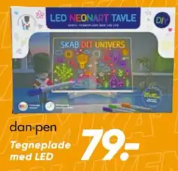 Bilka dan·pen Tegneplade med LED tilbud