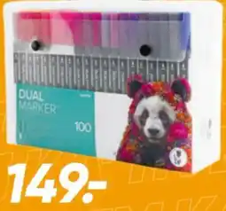 Bilka Brother dual marker tilbud