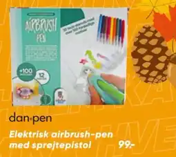 Bilka dan·pen elektrisk airbrush-pen med sprøjtepistol tilbud