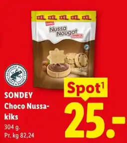 Lidl Sondey Choco Nussa-kiks tilbud
