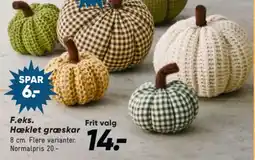 Bilka Hæklet græskar tilbud