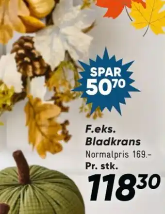 Bilka Bladkrans tilbud