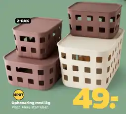 Netto Spot Opbevaring med låg tilbud