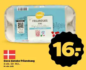 Dava frilandsæg