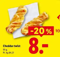 Lidl Cheddar twist tilbud