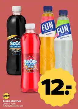 Netto Scoop eller Fun tilbud