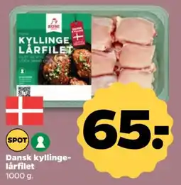 Netto Rose kyllinge-lårfilet tilbud