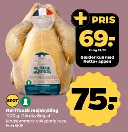 Netto Essentiel hel fransk majskylling tilbud