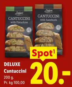 Lidl Deluxe Cantuccini tilbud