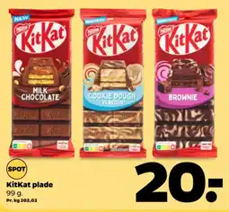 Netto KitKat plade tilbud