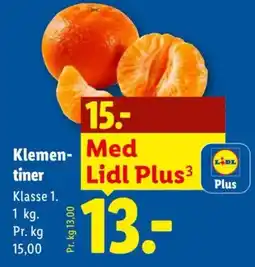 Lidl Lidl Klementer tilbud