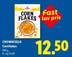 Lidl Crownfield Cornflakes tilbud