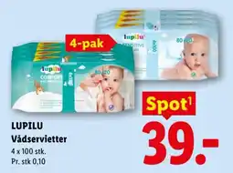 Lidl Lupilu Vådservietter tilbud