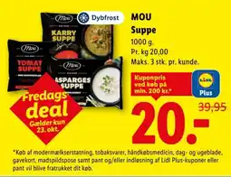 Lidl Mou Suppe tilbud