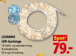 Lidl Livarno LED-lysslange tilbud