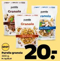 Netto Purella granola tilbud