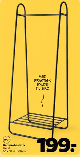 Netto Spot Garderobestativ tilbud