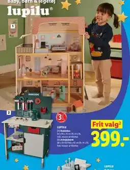 Lidl LUPILU [ 1 ] Dukkehus tilbud
