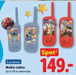 Lidl LEXIBOOK Walkie-talkier tilbud