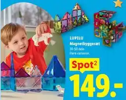 Lidl LUPILU Magnetbyggesæt tilbud