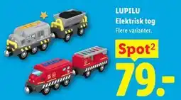 Lidl LUPILU Elektrisk tog tilbud
