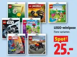 Lidl LEGO-minipose tilbud
