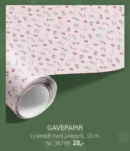 Daells Bolighus GAVEPAPIR tilbud