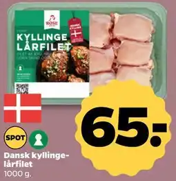 Netto Dansk kyllingelårfilet tilbud