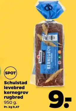 Netto Schulstad levebrød kernegrov rugbrød tilbud