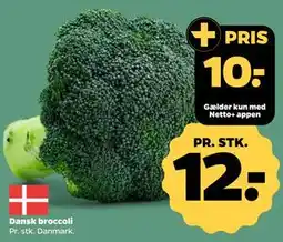 Netto Dansk broccoli tilbud