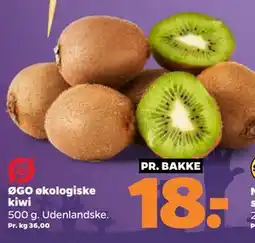 Netto ØGO økologiske kiwi tilbud