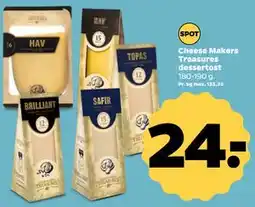 Netto Cheese Makers Treasures dessertost tilbud