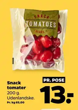Netto Snack tomater tilbud