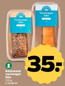 Netto Bådsmand varmrøget laks tilbud