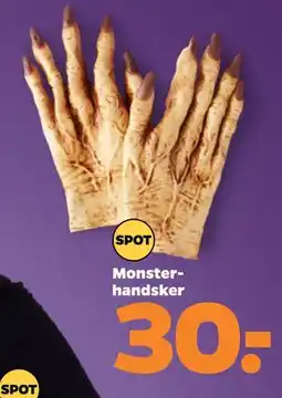 Netto Monsterhandsker tilbud